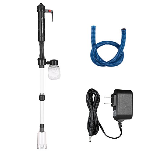 Electric Aquarium Fish Tank Water Changer,Electric Aquarium Water Changer Set,Sand Washer Vacuum Siphon Operated Gravel Cleaner Aquarium Cleaning Tool