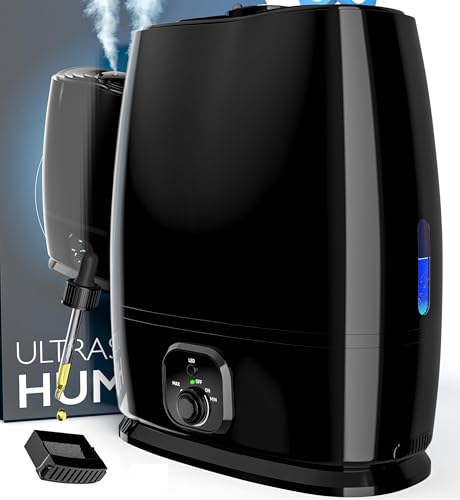 EVERLASTING COMFORT 6L HUMIDIFIERS FOR BEDROOM, QUIET 50HR...