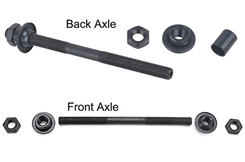 MiguCo 1 Pair Bicycle Front Back Axles Hollow Hub Shaft - Thumbnail 5