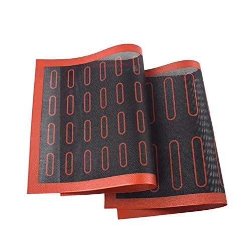 image for VAlink Silicone Baking Mat 18/44 Eclair Pizza Pastry Non Stick Liner M