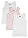 Trimfit Girls Scoopneck Undershirt 100% Combed Cotton In Assorted Prints (3 Pack) XSmall