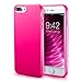 technext020 iPhone 7 Plus Rogue Pink Case iPhone 8 Plus Rogue Pink Case Ultra Slim Fit Silicone TPU Soft Gel Rubber Cover Protective Back Bumper