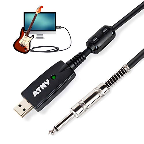 USB Guitar Cable ATNY Guitar USB Interface Compatible with Windows