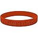 Body Candy Customizable Red Silicone Style 2 Stretch Personalized Message Bracelet