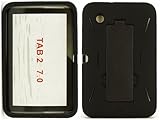 Rugged Heavy Duty 2-in-1 Silicone Armor Hybrid Case for Samsung Galaxy Tab 2 7 Inch P3100