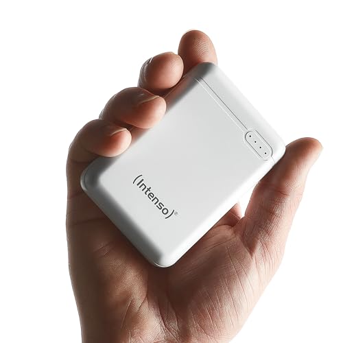 Cargador Portátil Intenso Power Bank XS10000, Batería Externa (10000mAh, para Smartphones, Tabletas y más) Blanco (7313532)