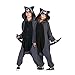 WOTOGOLD Animal Cosplay Costume Unisex Children and Adult Raccoon Pajamas