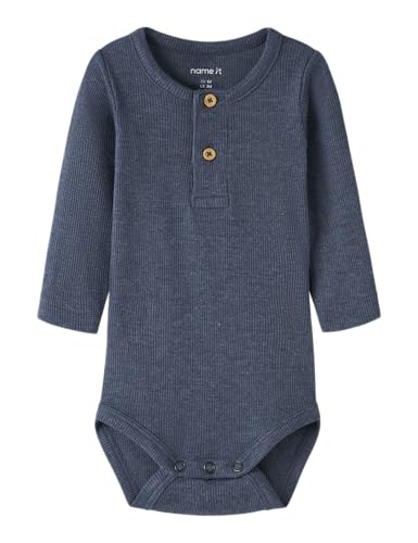 NAME IT Nbmkab Ls Body Noos Nbmkab Ls Body Noos (1 unidad), Vintage Indigo, numeric_92