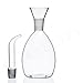 ELETON Planet Glass Oil Decanter and Cruet 10 Ounces