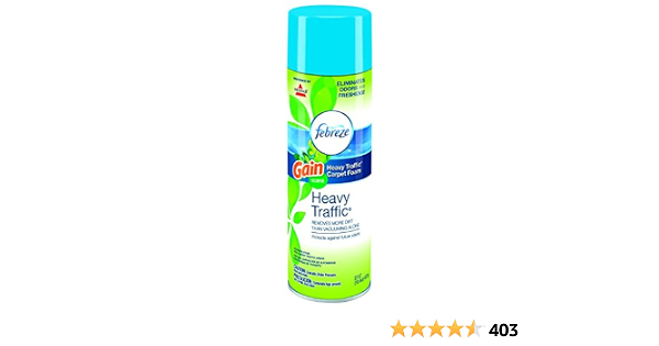 Bissell Febreze Gain Heavy Traffic Foam 