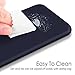 TORRAS iPhone 7 Plus Case/iPhone 8 Plus case, Liquid Silicone Rubber Slim Fit Soft Phone Case with Microfiber Cloth Lining Compatible with iPhone 7 Plus/iPhone 8 Plus, Midnight Blue