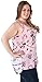 Disney Womens Plus Size Tank Minnie Mouse All Over Print Lightweight Top (3X)