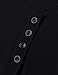 Tunic Sweater for Leggings for Women,Messic Women's Round Neck Long Sleeve Pullover Button Up ComfortBlend Knitted Blouse Black,X-Large