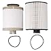 FD-4617 Fuel Filter Kit Replacement for 2008 2009 2010 Ford Motorcraft 6.4L Powerstroke Diesel Engines