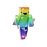 Derpy Rainbow Guy Action Figure Toy, 4 Inch Custom Series Figurines by EnderToys