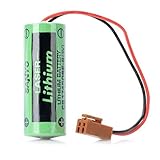 Sanyo CR17450SE-R 2000mAh 3V Li-ion PLC Industrial Battery w/ Resistor / Plug