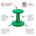 KORE Design Wobble Stool Chair, Girls + Boys Kid Desk Stools, Ergonomic Small Office Chairs, Flexible Seating for Active Kids, ADD/ADHD, Classroom, School, Home, Junior (16in), Age 8-9 yrs, Green