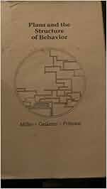 Plans And The Structure Of Behavior George Armitage