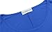 JollieLovin 3/4 Sleeve Shirts for Women Swing Plus Size Tunic Tops Long Sleeve Tee Shirts Loose Fit Fall Tops Lightweight Sweaters Ladies Winter Clothes Blue 2X
