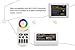 WiFi Compatible RGB+White Controller Kit: 4pcs RGBW Multi Zone Controllers + RF Remote - 4-Zone RGBW LED Controller - Compatible with Smartphone/Tablet PC (Hub not Included)