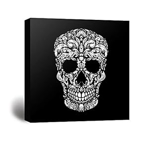 signwin Canvas Wall Art Skull Art Canvas Prints...