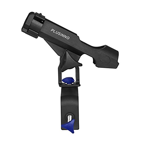 PLUSINNO Fischerboot Ruten-Halter mit großer Zangenöffnung 360 Grad einstellbar Angelrute Racks aufklappbaren Halter – Bild 6