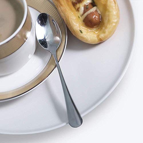 Demitasse Espresso Spoons, 4 Inches Stainless Steel Mini Coffee Spoons, Set of 20 - Thumbnail 4