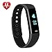 (Updated Version) Fitness Tracker,Letufit Fitness Tracker with Heart Rate Monitor Wearable Smart Band