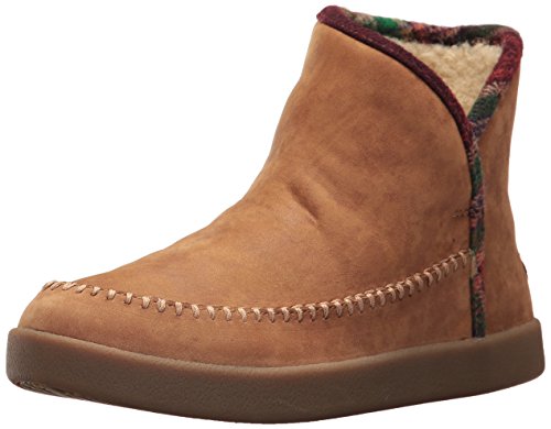 Sanuk Women's Nice Bootah Lx Ankle Bootie, Tobacco/Vintage Rainbow, 10 M US