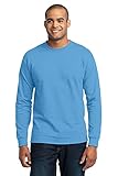 Port & Company Men's Tall Long Sleeve 50/50 Cotton/Poly T Shirt