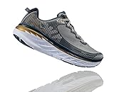 Hoka One One Men's Bondi 5 Shoe (11, Cool Grey/Navy)