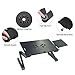 Laptop stand For Bed and Sofa, Cozy Desk Portable Adjustable Laptop Table Stand Up/Sitting With 2 CPU Cooling Fans And Mouse Pad, Ergonomics Design Aluminum Suitable For Reading Studyingthumb 3