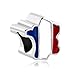 LilyJewelry French Flag France Map Bead Charm for Bracelets