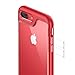 Caseology Skyfall for Apple iPhone 8 Plus Case (2017) / for iPhone 7 Plus Case (2016) - Clear Back & Slim Fit - Red
