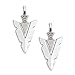 Monrocco 100 Pack Silver Indian Arrowhead Dagger Charms Pendant Jewelry Findings for Bracelets Jewelry Making