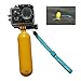 L.Store (R) Waterproof Bobber and Floating Handle Hand Grip with Wrist Strap & Tripod Adapter for Underwater Video & Digital Cameras mounts