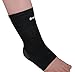 Ankle Compression Support Sleeve by BracePal For Plantar Fasciitis Pain Relief & Injury Prevention (Large, Black)