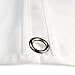 HANGERWORLD Kids Garment Bag, 30inch x 18inch White Breathable Clothes Cover for Baby Toddler and Child