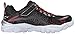 Skechers Kids Electronz Blazar Sneaker (Little Kid/Big Kid),Black/Red,11 M US Little Kid