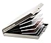 RFID Blocking Stainless Steel Credit Card Protector for Men and Women - Stylish Travel Wallet - Business, ID, Insurance, Debit, ATM Card Holder Case (Protection Against RFID Scanning Criminals)