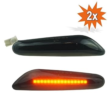 DoLED LED Seitenblinker Blinker schwarz black smoked mit E-Prüfzeichen