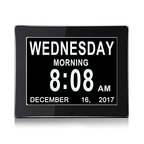 Buy YILAN Day Clock Dementia Clock Digital Clock Day Date Clocks for