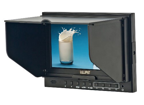 lilliput 665/O/P;Lilliput 7" Video Camera-Top Monitor & LCD Display Monitor with Advanced Functions for Full HD Camera