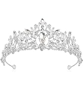 CURASA Silver Tiaras and Crowns for Women Princess Queen Crown Birthday Crown for Women Girls Wed...
