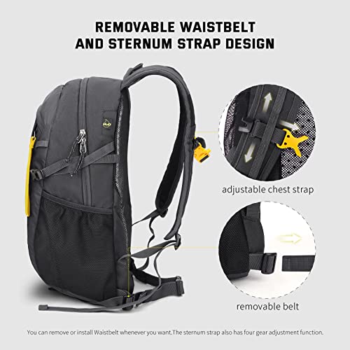 Skysper Lantc 20 Hiking Backpack, 20 Litres, Lightweight Trekking Backpack with Back Ventilation and Hydration System, Made of Breathable 3D Air Mesh, Polyester, Camping, Outdoor, Hiking Backpack | Trekking backpack made of breathable 3D air mesh polyester hiking day trips travel camping outdoors