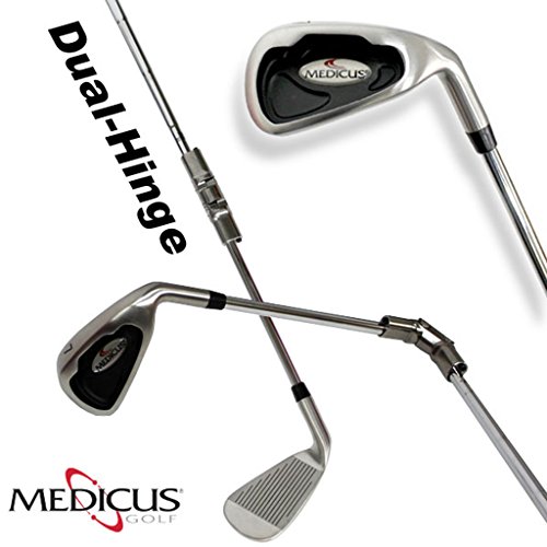 Medicus DualHinge 5 Iron Golf Training Club w/ 9 Breaking Points. Mens