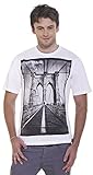 Retreez Classic Vintage NYC Brooklyn Bridge Graphic Printed T-shirt