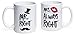 The Plympton Company Funny Wedding Gifts - Mr. Right and Mrs. Always Right Coffee Novelty Mug Set - Engagement Gifts for Couples