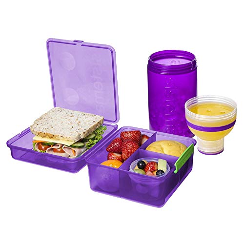 Sistema Lunch Collection Lunch Box and Bottle Pack, Color Received May