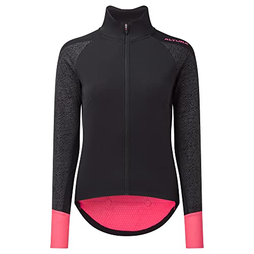 Altura - Giacca da ciclismo impermeabile termica da donna Endurance Mistral Softshell, colore: Nero